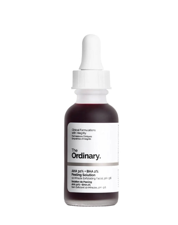 Solution de Peeling AHA 30% + BHA 2% - The Ordinary - 30ml