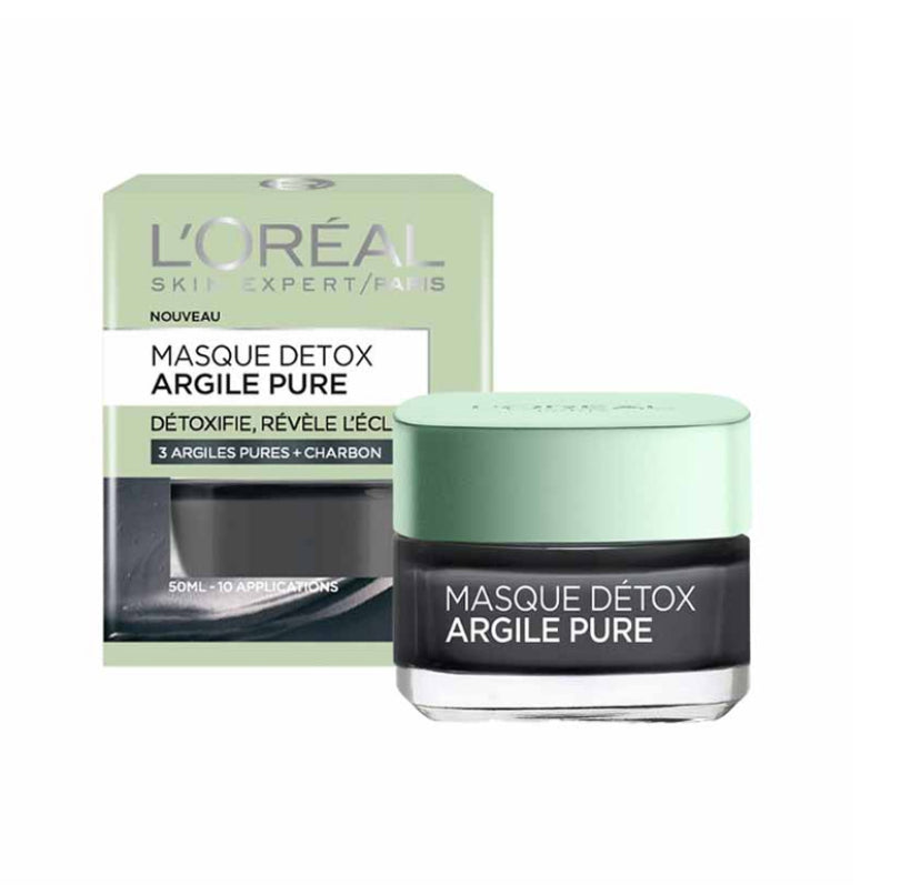 L’Oréal Paris Masque Détox Argile Pure - 50ml