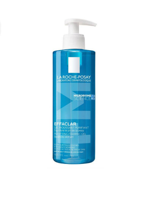 La Roche Posay Effaclar Gel Moussant Nettoyant Peau Grasse - 400ml