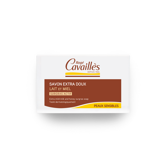 Savon Surgras Extra-Doux Lait et Miel - 150g