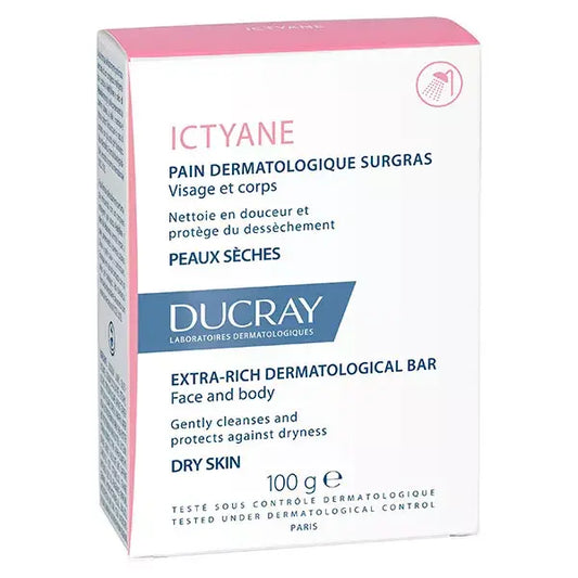 Ducray Ictyane pain dermatologique - 100g