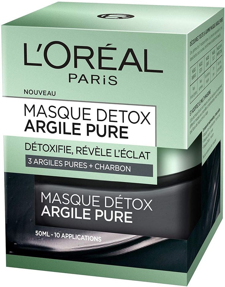 L’Oréal Paris Masque Détox Argile Pure - 50ml